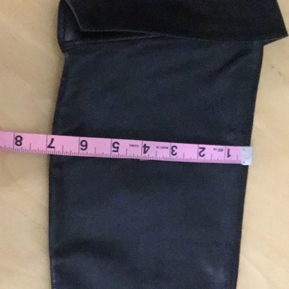 EUROSUOLE Italia Genuine leather Italian over the knee High-boots black 6 - Picture 12 of 15